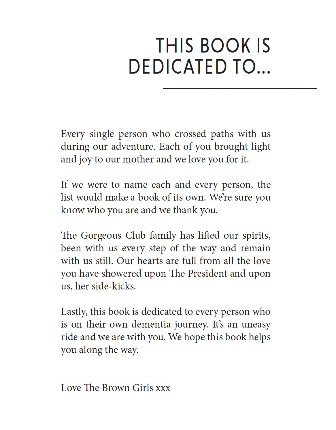 The Dementia Diary - because love matters